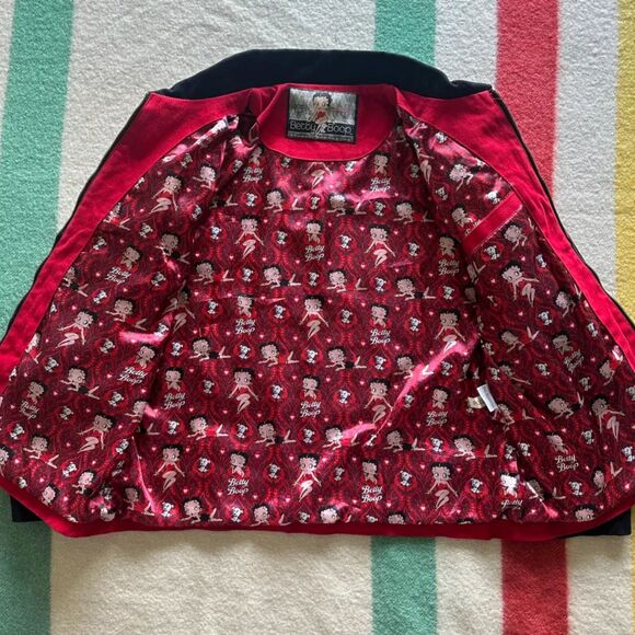 Vintage Jeff Hamilton Betty Boop Women's Jacket Size XL - Picture 3 of 6
